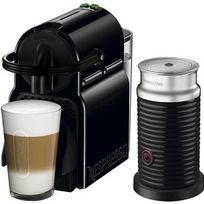 Alistate-Cafetera Nespresso Inissia Black Pack Con Aeroccino