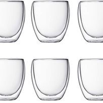 Alistate-6 vasos de vidrio