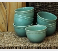 Alistate-Set de 6 mini bowls de ceramica