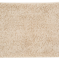 Alistate-Alfombra de baño shaggy beige 40 x 60 cm