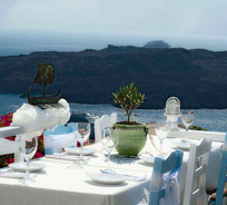Alistate-Almuerzo para 2 en Santorini