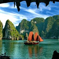 Alistate-Barco en Ha Long Bay, Vietnam