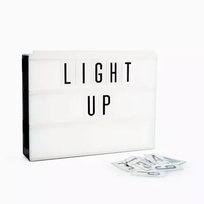Alistate-Cartel Luminoso Letras Light Box Cinebox