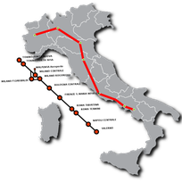 Alistate-Tren por el sur de Italia