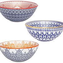 Alistate-Set por 3 bowls Decorados