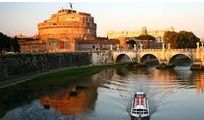 Alistate-Roma- Atardecer en el Río Tiber