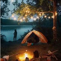 Alistate-Noche de camping a la luz de las estrellas