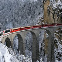 Alistate-Tren por los Alpes!