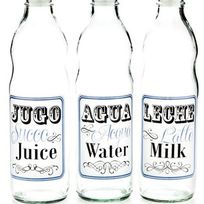 Alistate-Botellas Jugo-Agua-Leche