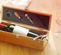 Alistate-Caja de tres vinos.
