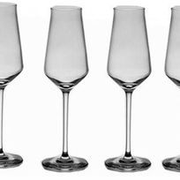 Alistate-18 copas de champagne de cristal