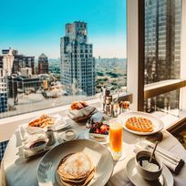 Alistate-Desayunos en New York