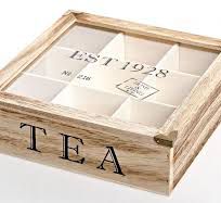 Alistate-Caja de té