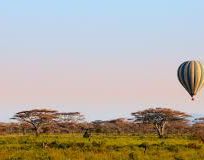 Alistate-Paseo en globo en Parque Masai Mara