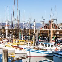 Alistate-Almuerzo en Fisherman’s Wharf, San Francisco
