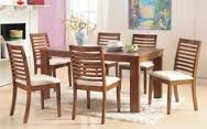 Alistate-Juego de 6 sillas y mesa para el living comedor