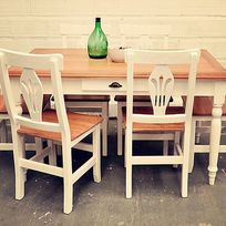 Alistate-Juego de mesa y sillas Vintage