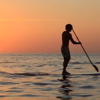 Alistate-Paddle Surf en Caribe Mexicano