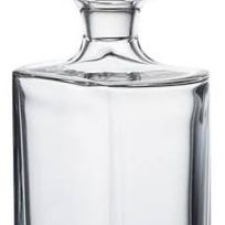Alistate-Rogaska Crystal 'Manhattan' Whiskey Decanter