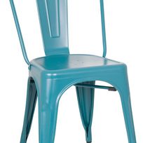 Alistate-Juego de sillas metálicas