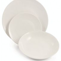 Alistate-Platos De Porcelana X 12 Unidades Extra Blanco